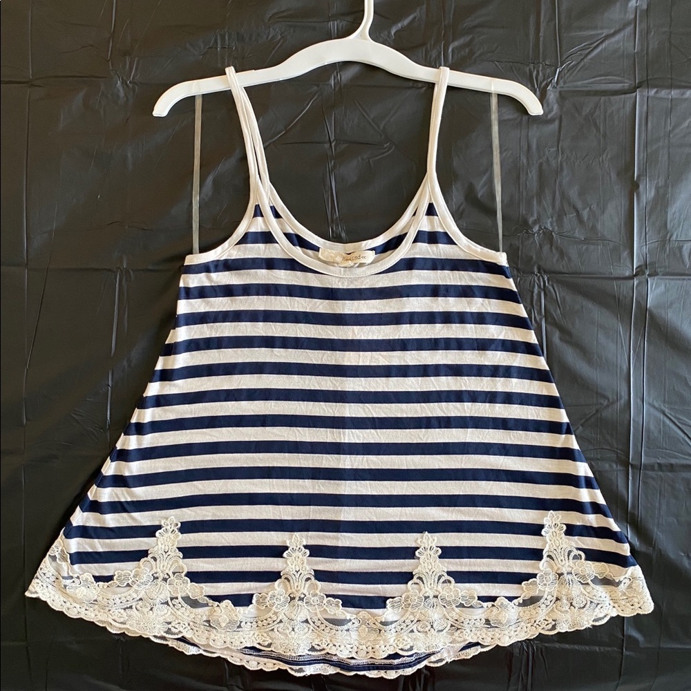 *NEW* Rewind Blue and White Women’s tank top
